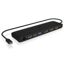 ICY BOX IB-DK2116-C 12in1,HDMI,DP,LAN,USB