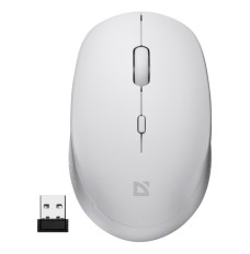 Wireless mouse silent click AURIS MB-027 800 1200 1600 DPI white