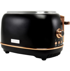 Toaster Heritage 2slice black-coppery HAD206572
