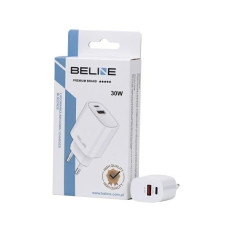 Charger 30W USB-C + USB-A, white