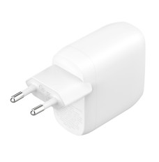 Dual charger 30W USB-C Power Delivery 60W white