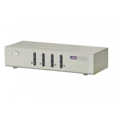4-Port USB VGA Audio KVM Switch CS74U