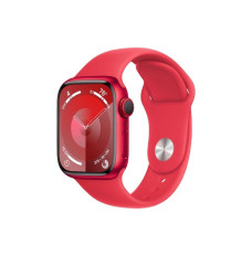 Watch Series 9 GPS + Cellular 41mm (PRODUCT)RED Aluminium Case with (PRODUCT)RED Sport Band - S M