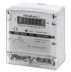 Single phase electronic meter 230V LDC