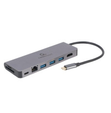 USB-C Hub for HDMI 1xUSB-C GbE 2xUSB-A Card PD