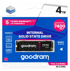 SSD PX700 4TB M.2 PCIe 2280 4x4 7400 6500MB s