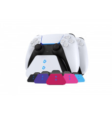 Dual controller charging station for PlayStation 5