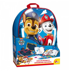 Paw Patrol Drawing School set with backpack