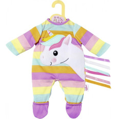 Clothes Baby Born Dolly Moda Colorful rompers Unicorn