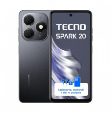 TECNO SPARK 20 KJ5n 256+8 Gravity Black