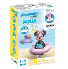 Zestaw z figurką 1.2.3 Disney 71416 Myszka Minnie i wycieczka na plażę