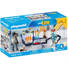 Zestaw z figurkami My Life 71450 Naukowiec z robotami