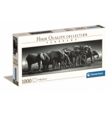 Puzzles 1000 elements Panorama High Quality Herd of Giants