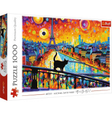 Puzzles 1000 elements Cats in Paris