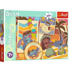 Puzzles 200 elements Music world Lilo and Stitch