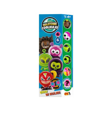 Coolballs figure - 6 balls + 6 clothes - totem box green