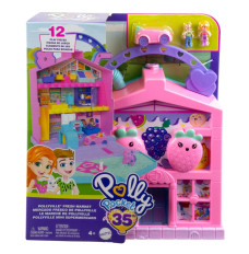 Polly Pocket Set Pollyville Portable fruit supermarket