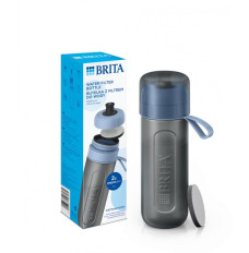 Active + 2 MicroDisc filter bottle light blue