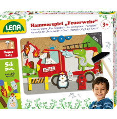 Hammer & Nail Set Fire truck