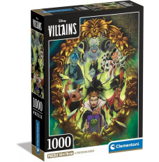 Puzzle 1000 elements Compact Disney Villains