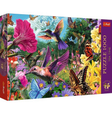 Puzzles 1000 elements Premium Plus Tea Time Birds garden