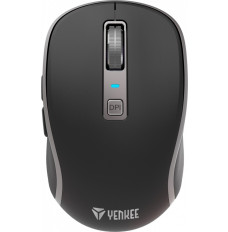 Dual WiFi+Bluetooth wireless mouse, rechargeable battery, 5 buttons