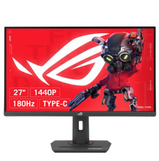 Monitor 27 inch XG27ACS ROG IPS-F 180Hz 1MS 350cd m2/ HDMI DP PIVOT USB-C H:0-120MM