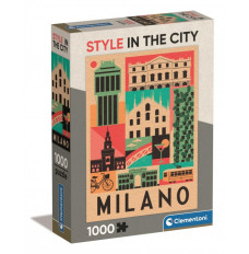 Puzzles 1000 elements Compact Milano