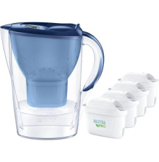 Marella 3.5l XL filter jug + 4 cartridges Maxtra Pro Pure Performance Blue