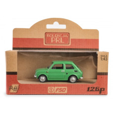 Vehicle PRL Fiat 126p green