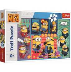 Puzzle Minions fun 160 elements Minions