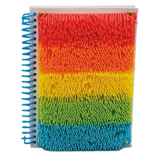 Sensory notebook with fringes multicolor 