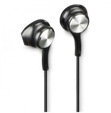 InEar stereo earphones earphones black