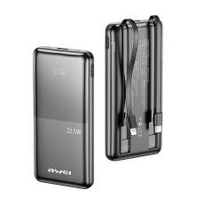 Powerbank 10000mAh P76K 22,5W 4 charging output