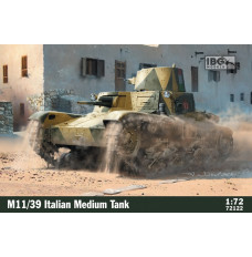 Plastic model M11 39 Italian Medium Tank 1 72