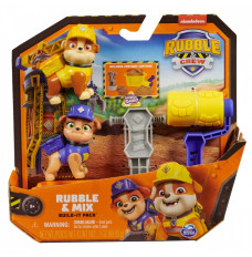 Figures set Paw Patrol Rubble and his Crew 2-pack mix