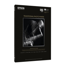 Epson Traditional Photo Paper 	C13S045050 Photo Paper, A4, 325 g/m²