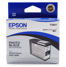 Epson ink cartridge photo black for Stylus PRO 3800, 80ml | Epson