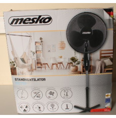 SALE OUT. Mesko MS 7311 Stand fan, Diameter 40cm, 3 speed settings, Up-down adjustment, Stable base, Power 45W, DAMAGED PACKAGING | Mesko | Fan | MS 7311 | Stand Fan | DAMAGED PACKAGING | Black | Diameter 40 cm | Number of speeds 3 | Oscillation | 45 W | 