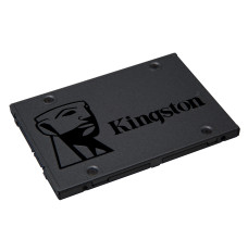 Kingston A400  480 GB, SSD form factor 2.5", SSD interface SATA, Write speed 450 MB/s, Read speed 500 MB/s