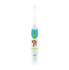ETA Toothbrush for kids ETA071090000 Sonetic, Electric, Rechargeable, Sonic technology, Number of brush heads included 2, White/Light blue