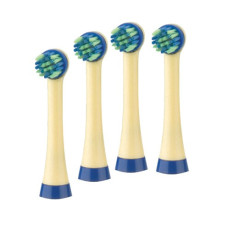 ETA Toothbrush replacement Heads, For kids, Number of brush heads included 4,  Yellow/ Blue