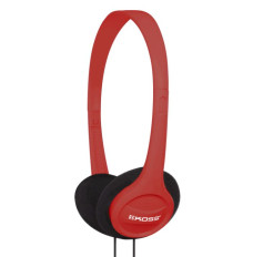 Koss Headphones KPH7r Wired, On-Ear, 3.5 mm, Red