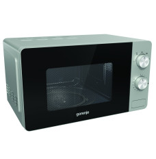 Gorenje Microwave oven MO17E1S Free standing, 17 L, 700 W, Silver grey