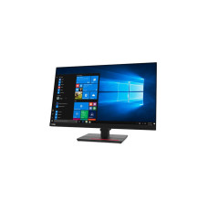 Lenovo ThinkVision T27q-20 27 ", IPS, 2560 x 1440 pixels, 4 ms, 350 cd/m², 1 x HDMI 1.4, 1 x DP 1.2, 4 x USB 3.1 Gen1, 1 x USB 3.1 Gen1