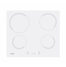 Candy Hob CH64CCW Vitroceramic, Number of burners/cooking zones 4, Touch, White