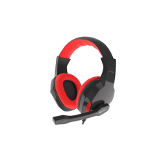 GENESIS ARGON 110 Gaming Headset, On-Ear, Wired, Microphone, Black/Red