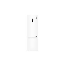 LG Refrigerator GBB72SWDMN Energy efficiency class E Free standing Combi Height 203 cm No Frost system Fridge net capacity 277 L Freezer net capacity 107 L Display 36 dB White