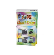 Fujifilm 7130786 QuickSnap 400 Disposable Flash Camera (Pack of 2) Fujifilm