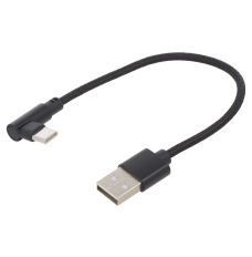 Gembird Angled USB Type-C charging and data cable CC-USB2-AMCML-0.2M 0.2 m, Black